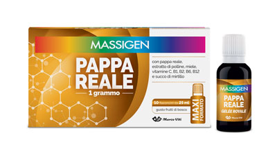 MASSIGEN PAPPA REALE 10 FLACONI DA 25 ML - Farmacia Mortise
