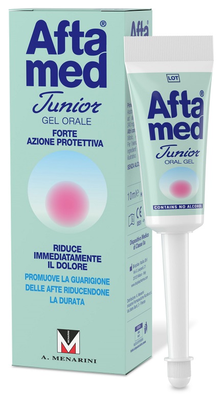 GEL AFTAMED JUNIOR ACIDO IALURONICO 10 ML - Farmacia Mortise