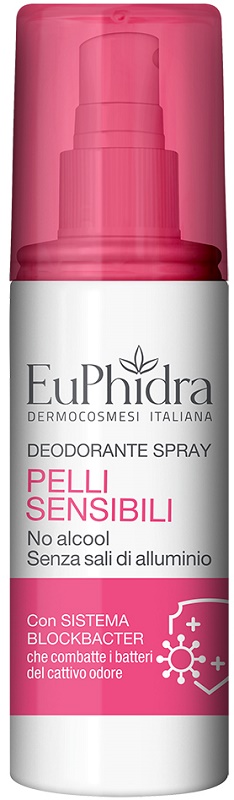 EUPHIDRA DEO SPRAY PELLI DELICATE 100 ML - Farmacia Mortise
