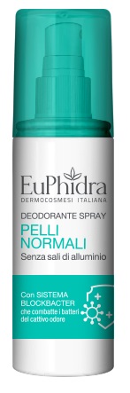 EUPHIDRA DEO SPRAY PELLI NORMALI  100 ML - Farmacia Mortise