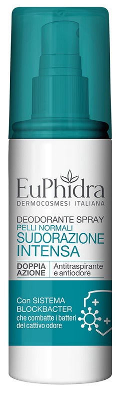 EUPHIDRA DEO SPRAY SUDORAZIONE INTENSA 100 ML - Farmacia Mortise