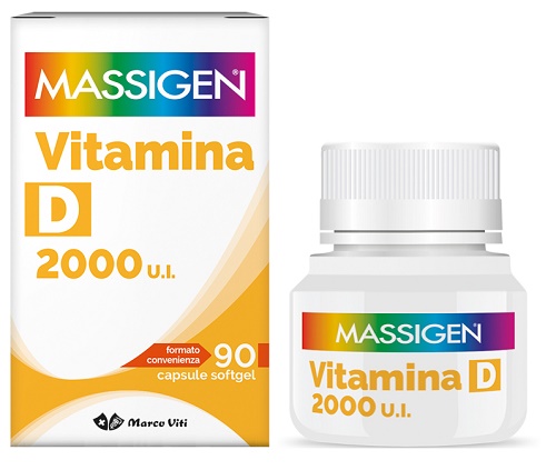 MASSIGEN VITAMINA D 2000 UI 90 CAPSULE SOFTGEL - Farmacia Mortise