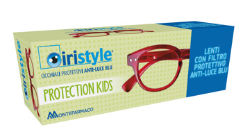 OCCHIALE DA LETTURA PREMONTATO IRISTYLE PROTECTION KIDS RED - Farmacia Mortise