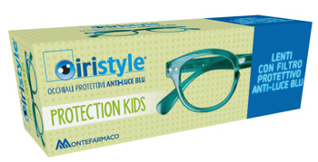 OCCHIALE DA LETTURA PREMONTATO IRISTYLE PROTECTION KIDS GREEN - Farmacia Mortise