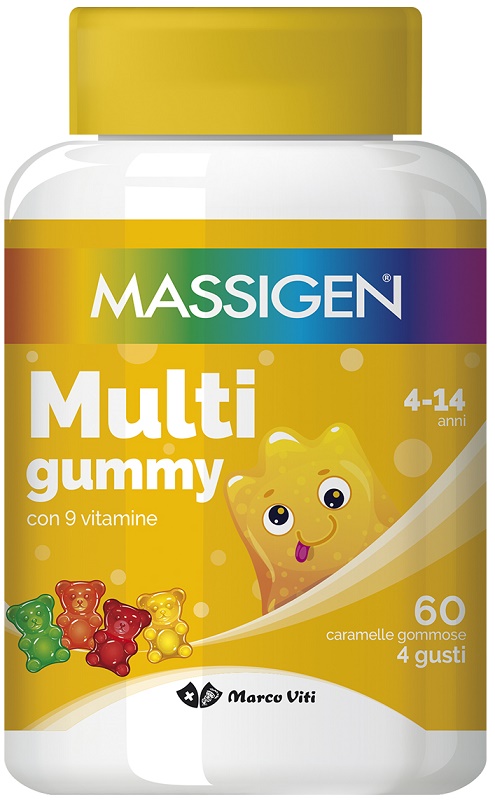 MASSIGEN MULTIGUMMY 60 CARAMELLE GOMMOSE - Farmacia Mortise