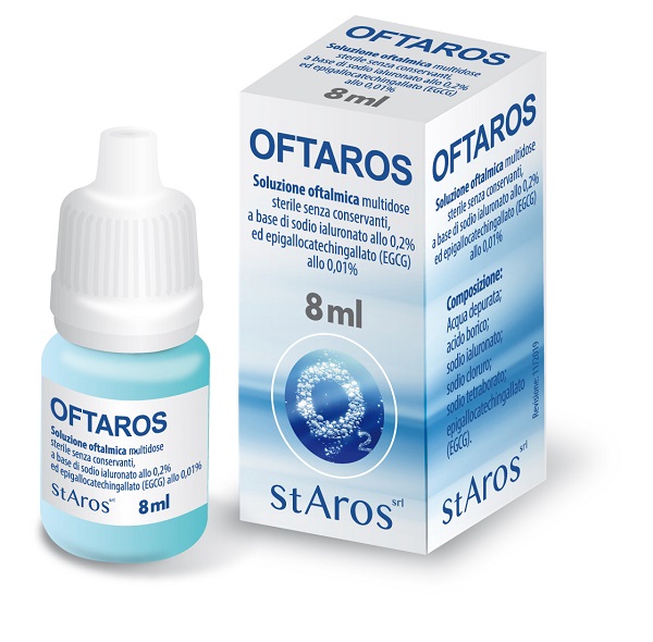 OFTAROS SOLUZIONE OFTALMICA 8 ML - Farmacia Mortise