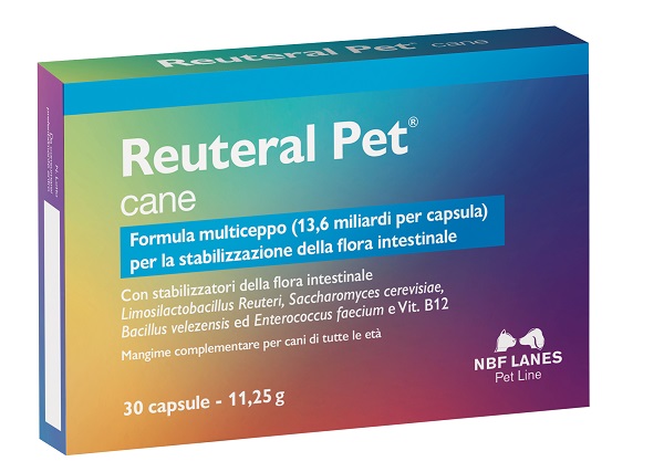 REUTERAL PET CANE 30 CAPSULE - Farmacia Mortise