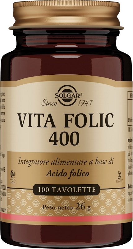 VITA FOLIC 400 100 TAVOLETTE - Farmacia Mortise