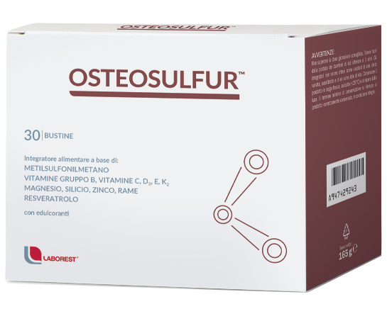 OSTEOSULFUR 30 BUSTINE - Farmacia Mortise