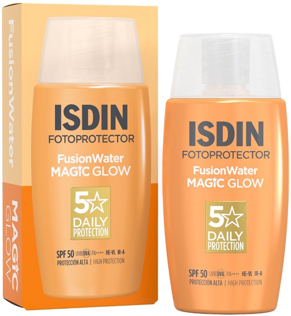 FUSION WATER MAGIC GLOW SPF50 50 ML - Farmacia Mortise