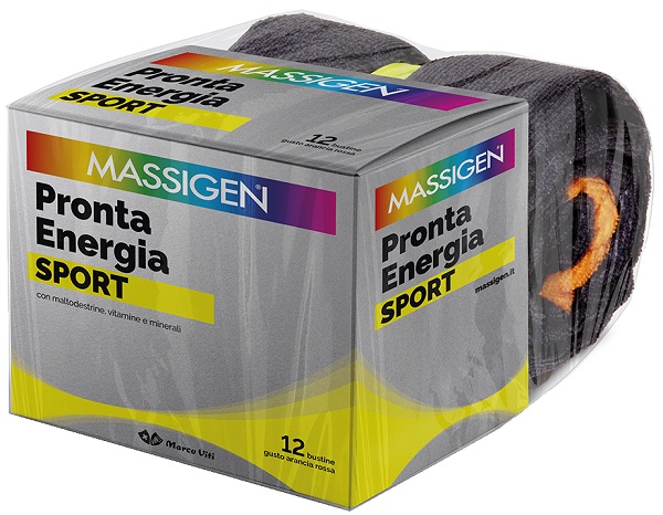 MASSIGEN PRONTA ENERGIA 12 BUSTINE + TELO MARE - Farmacia Mortise