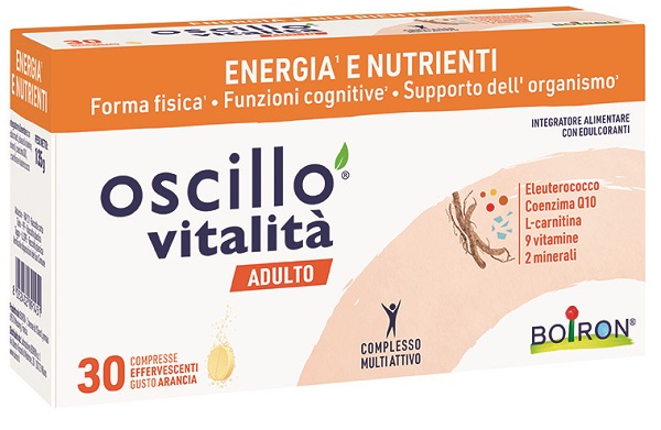 OSCILLO VITALITA' ADULTO 30 COMPRESSE EFFERVESCENTI - Farmacia Mortise