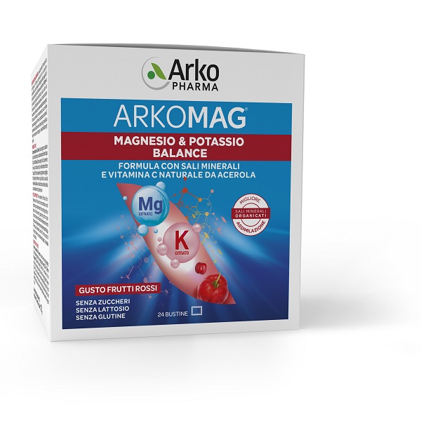 ARKOMAG MAGNESIO & POTASSIO BALANCE 24 BUSTINE - Farmacia Mortise