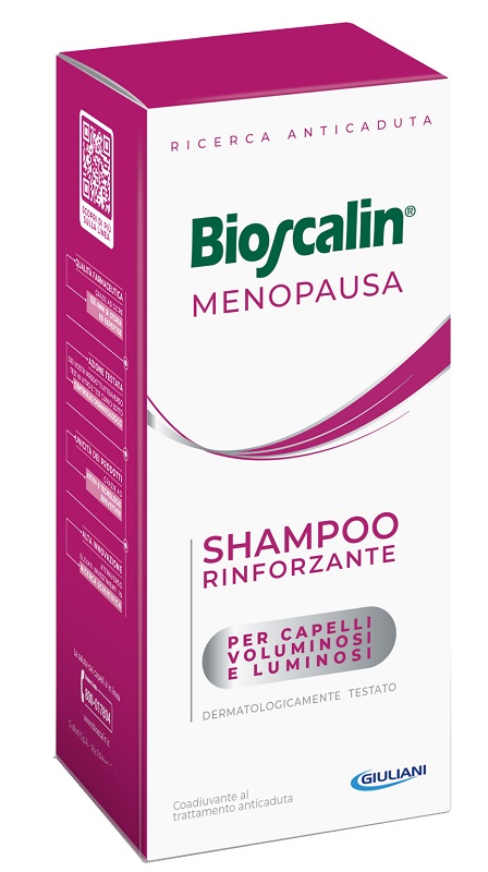BIOSCALIN MENOPAUSA SHAMPOO RINFORZANTE 200 ML - Farmacia Mortise