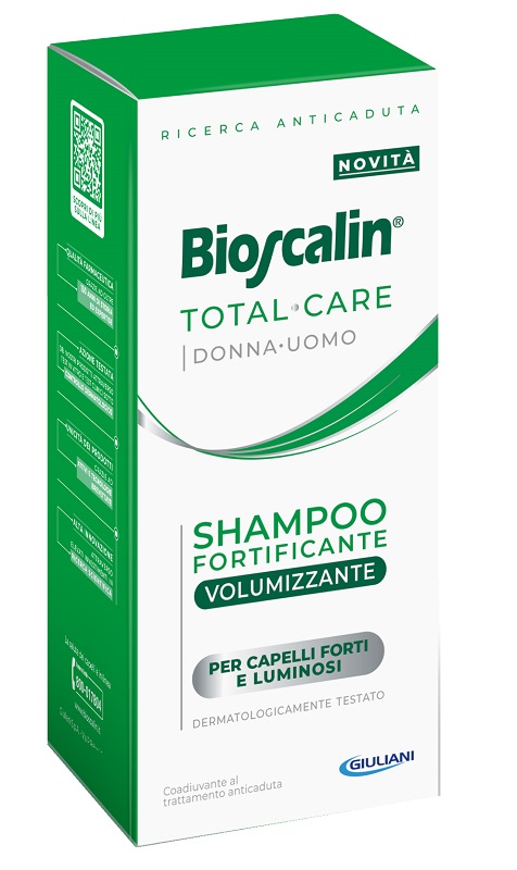 BIOSCALIN TOTAL CARE SHAMPOO FORTIFICANTE VOLUMIZZANTE 200 ML - Farmacia Mortise