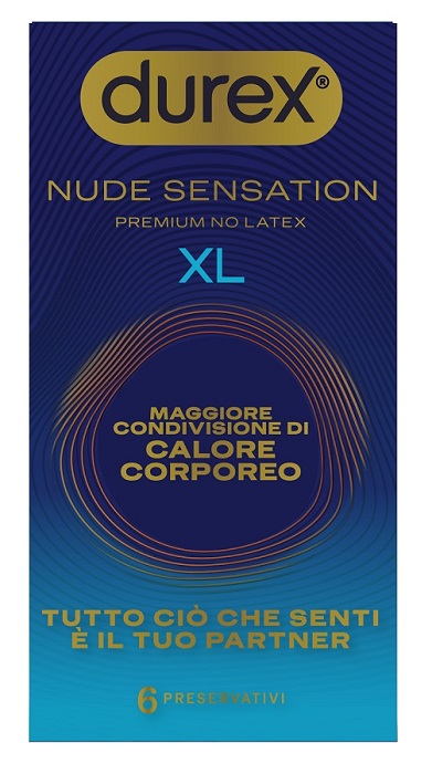 PRESERVATIVO DUREX NUDE SENSATION XL 6 PEZZI - Farmacia Mortise