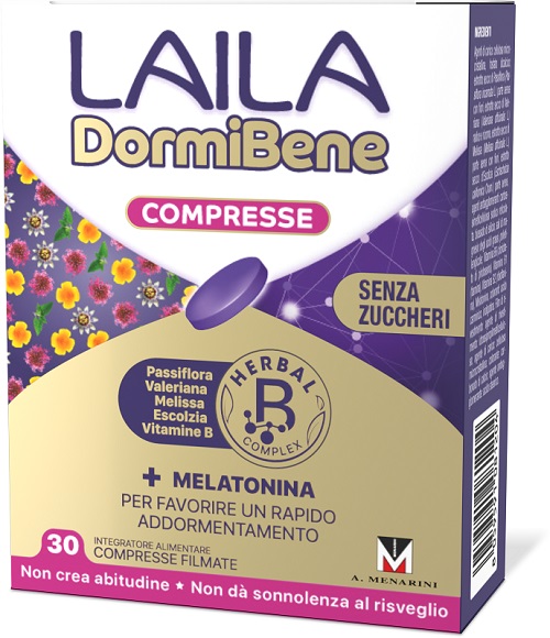 LAILA DORMIBENE 30 COMPRESSE - Farmacia Mortise