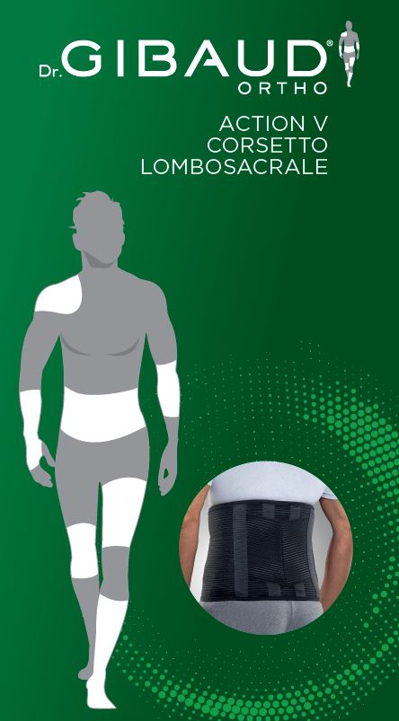 CORSETTO LOMBOSACRALE GIBAUD ORTHO ACTION V 2 - Farmacia Mortise