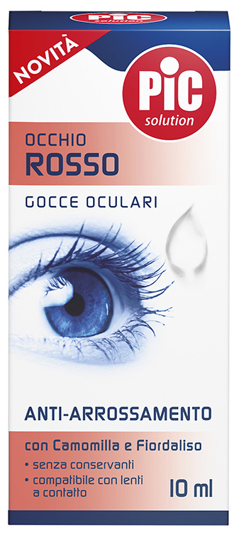 PIC GOCCE OCULARI OCCHIO ROSSO 10 ML - Farmacia Mortise