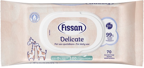 FISSAN SALVIETTE DELICATE NEW 70 PEZZI - Farmacia Mortise