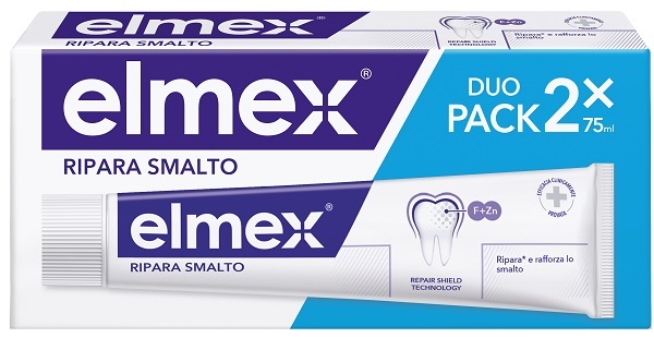 ELMEX RIPARA SMALTO 2 PEZZI 75 ML - Farmacia Mortise