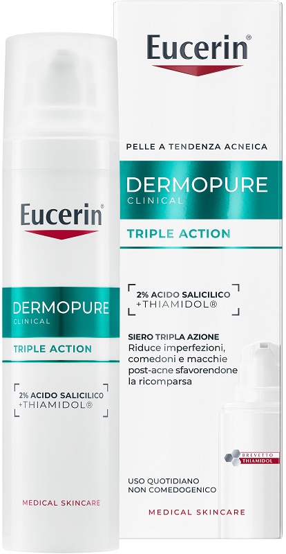 EUCERIN DERMOPURE CLINICAL SIERO TRIPLA AZIONE 40 ML - Farmacia Mortise
