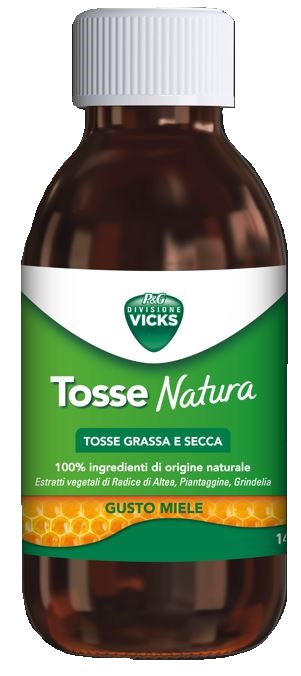 VICKS TOSSE NATURA TOSSE GRASSA E SECCA GUSTO MIELE 140 ML - Farmacia Mortise