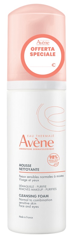 AVENE MOUSSE DETERGENTE TAGLIO PREZZO 150 ML - Farmacia Mortise