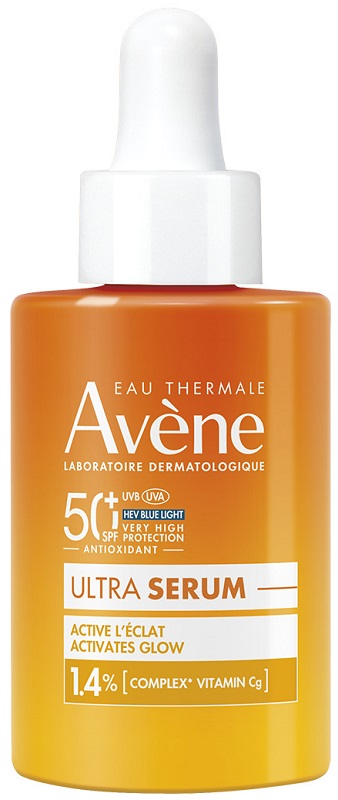 EAU THERMALE AVENE SOLARE ULTRA SIERO ATTIVA LA LUMINOSITA' SPF50+ 30 ML - Farmacia Mortise