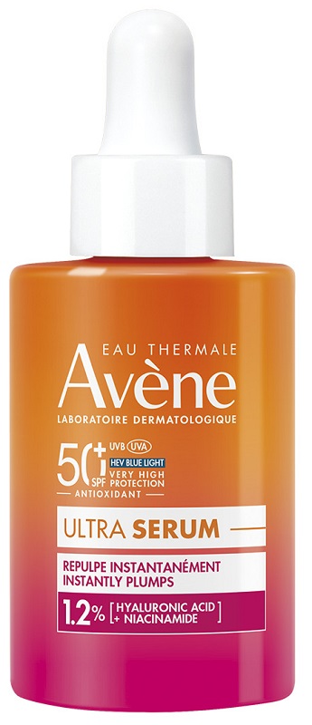 EAU THERMALE AVENE SOLARE ULTRA SIERO RIMPOLPA IMMEDIATAMENTE SPF50+ 30 ML - Farmacia Mortise