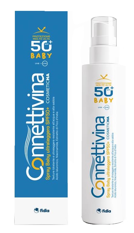 CONNETTIVINA SPRAY BABY ULTRALEGGERO SPF50+ 180 ML - Farmacia Mortise