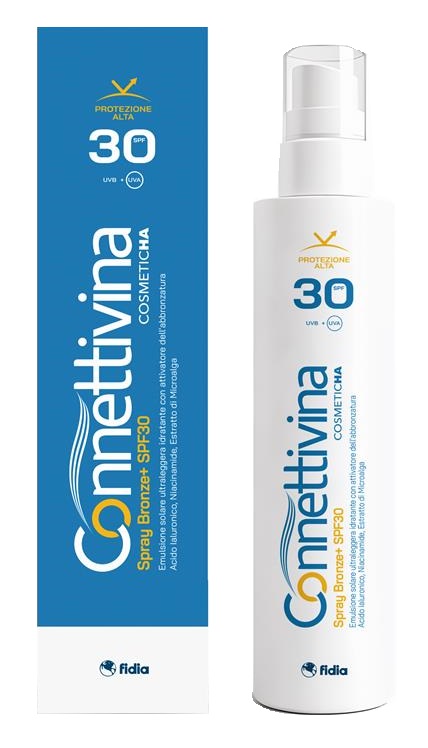 CONNETTIVINA SPRAY BRONZE+ SPF30 180 ML - Farmacia Mortise