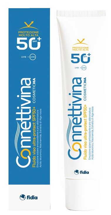 CONNETTIVINA FLUIDO VISO ULTRA PROTECT SPF50+ 50 ML - Farmacia Mortise
