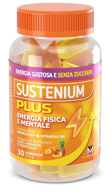 SUSTENIUM PLUS 30 CARAMELLE GOMMOSE 3 G - Farmacia Mortise