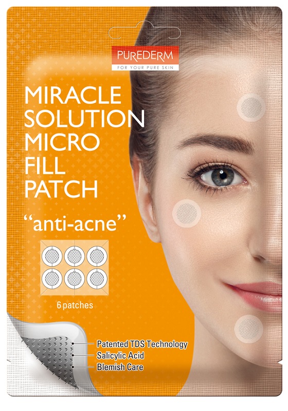 PUREDERM FOR YOUR PURE SKIN MIRACLE SOLUTION MICROCEROTTO ANTI-IMPERFEZIONI 6 PEZZI - Farmacia Mortise