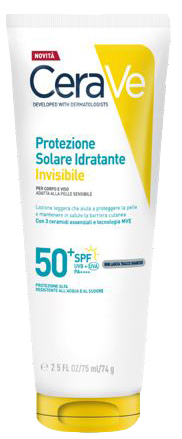 CERAVE PROTEZIONE SOLARE IDRATANTE INVISIBILE SPF50+ 75 ML - Farmacia Mortise