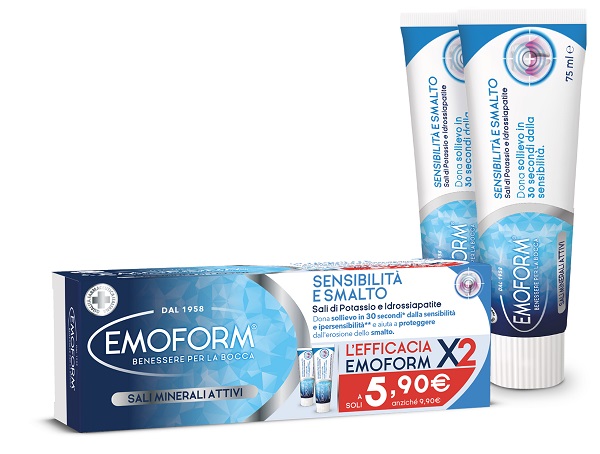 EMOFORM SENSIBILITA' E SMALTO 75 ML BIPACK - Farmacia Mortise
