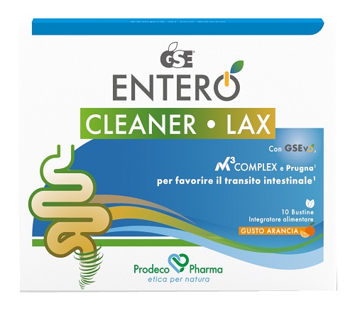 GSE ENTERO CLEANER LAX 10 BUSTINE - Farmacia Mortise