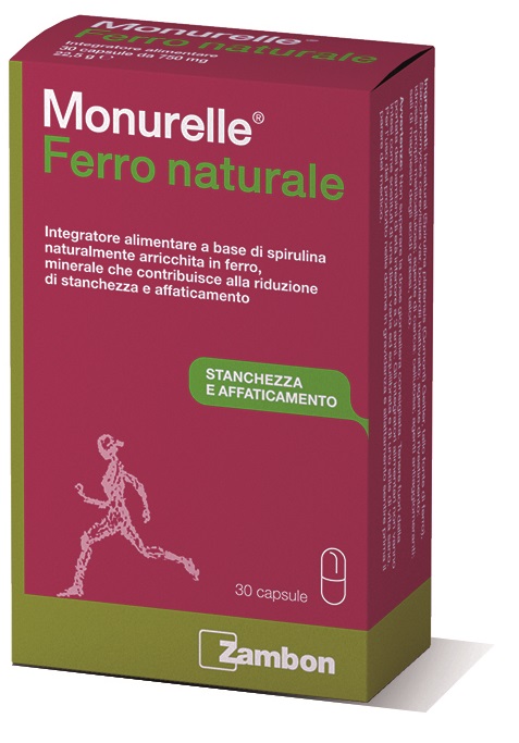 MONURELLE FERRO NATURALE 30 CAPSULE - Farmacia Mortise