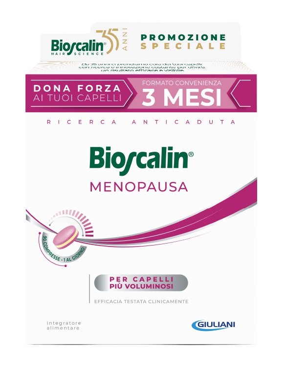 BIOSCALIN MENOPAUSA 90 COMPRESSE PROMO - Farmacia Mortise