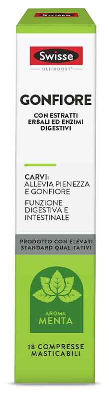 SWISSE GONFIORE 18 COMPRESSE MASTICABILI - Farmacia Mortise