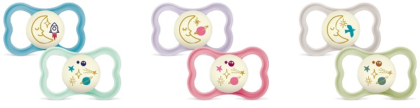 MAM SUCCHIETTO AIR NIGHT 6+ MESI 2 PEZZI - Farmacia Mortise