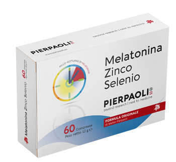 MELATONINA ZINCO SELENIO PIERPAOLI 60 COMPRESSE - Farmacia Mortise