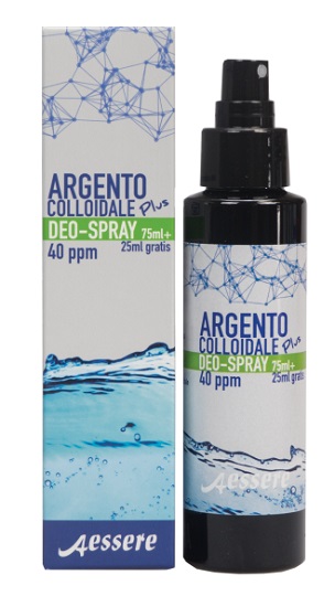 ARGENTO COLLOIDALE PLUS DEODORANTE SPRAY 75 ML + 25 ML - Farmacia Mortise