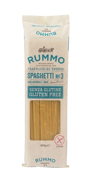 RUMMO SPAGHETTI N3 DI RISO INTEGRALE E MAIS 400 G - Farmacia Mortise