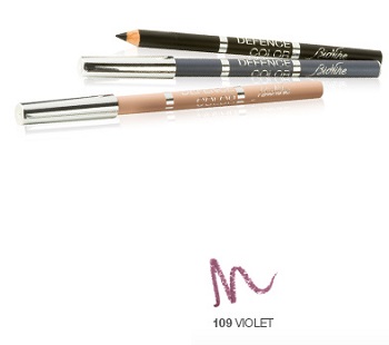 DEFENCE COLOR MATITA OCCHI KOHL & KAJAL 109 VIOLET - Farmacia Mortise