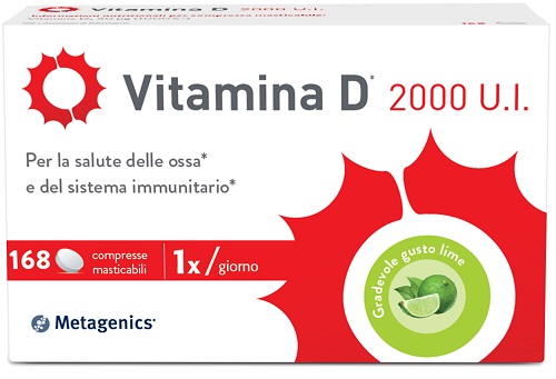 VITAMINA D 2000 UI 168 COMPRESSE MASTICABILI - Farmacia Mortise