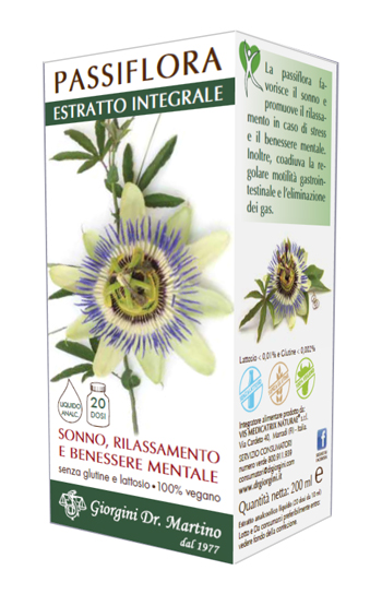 PASSIFLORA ESTRATTO INTEGRALE 200 ML - Farmacia Mortise