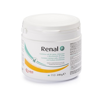 RENAL P MANGIME COMPLEMENTARE PER CANI E GATTI BARATTOLO 240 G - Farmacia Mortise