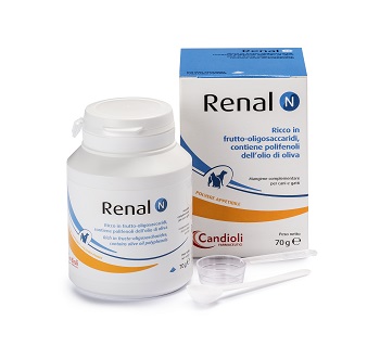 RENAL N MANGIME COMPLEMENTARE PER CANI E GATTI BARATTOLO 70 G - Farmacia Mortise